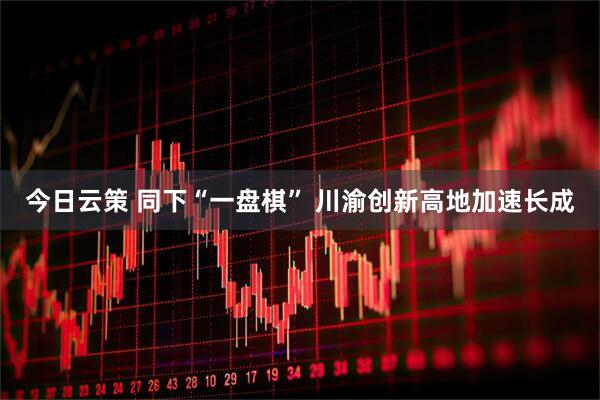 今日云策 同下“一盘棋” 川渝创新高地加速长成